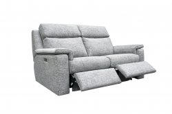 G Plan Ellis Small Sofa Electric Recliner with Headrest and Lumbar