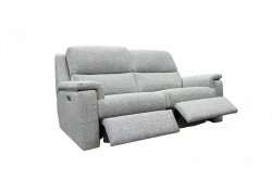 G Plan Harper Small Sofa Electric Recliner with Headrest and Lumbar