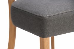 Nico Dining Chair - Pewter