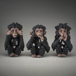 Baby Chimpanzee Speak no Evil