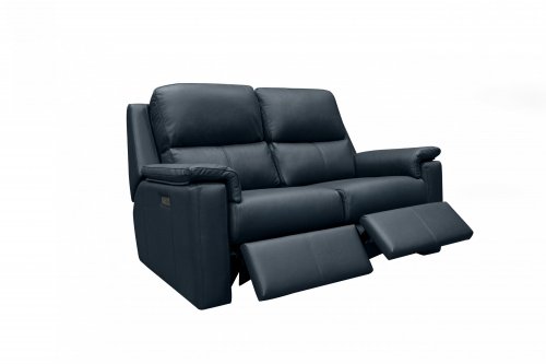 G Plan Harper Small Sofa Electric Recliner with Headrest and Lumbar