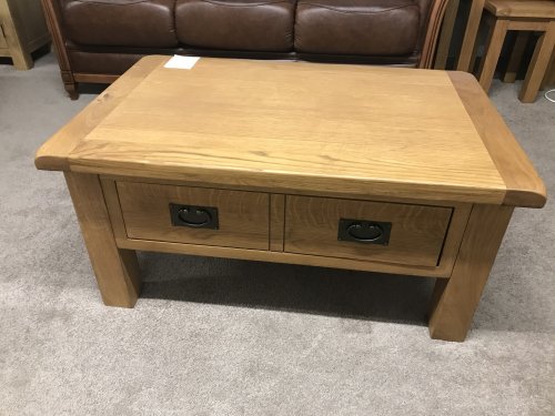 Clumber Coffee Table with Drawer