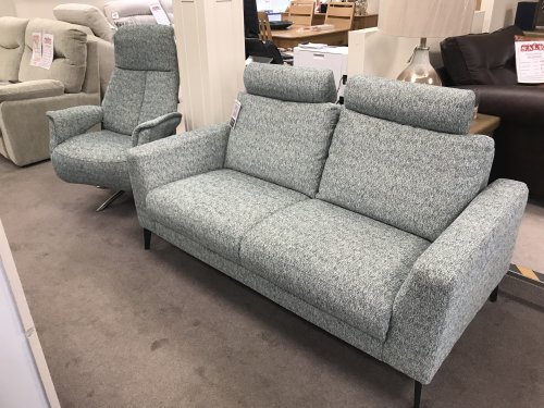 Hjort Knudsen Small Sofa & Manual Recliner Armchair