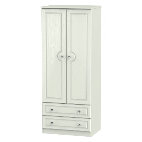 Welcome Crystal 2'6'' 2 Drawer Wardrobe