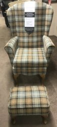 Shackletons Edinburgh Wing back Chair