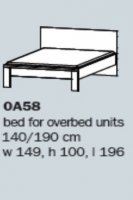 Rivera 0A58 4'6" Bed