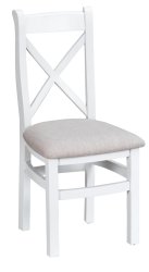 Penrith Cross Back Fabric Chair