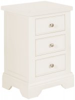 Lily 3 Drawer Bedside Chest