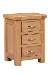 Dundee Oban Bedside with 3 Drawers