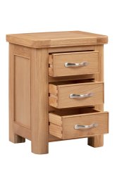Dundee Oban Bedside with 3 Drawers