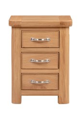Dundee Oban Bedside with 3 Drawers