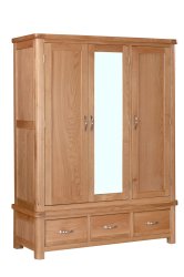 Dundee Oban Triple Wardrobe