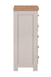 Dundee Oban Painted Tall Chest 5 Drawers
