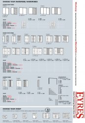 Essensa 3 Door Hinged Wardrobe