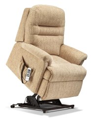 Sherborne Beaumont Dual Motor Lift & Rise Recliner Armchair in Napoli Coffee