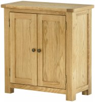 Portland 2 Door Cabinet - oak