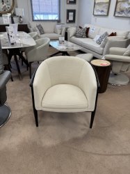 Malbis Curved Back Accent Armchair
