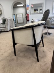 Malbis Curved Back Accent Armchair