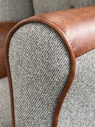 Shackletons Chichester Wing Chair with Buttons