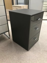 Tokio 3 Drawer Bedside Chest