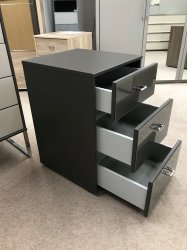 Tokio 3 Drawer Bedside Chest