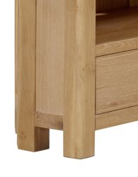 Dundee Glencoe Oak Corner TV Unit