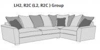 Waterford Corner Group  (Pillow back) LH2,R2C