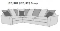 Waterford Corner Group  (Pillow back) L2C,R2