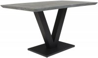 Lucerne Dining Table in Concrete look Finish