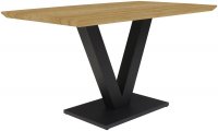 Lucerne Dining Table in Oak Finish