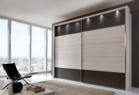 Hollywood Tall 350cm Wardrobe with Passe-Partout Frame and LED Lighting