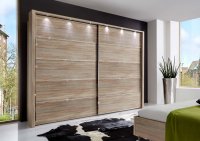 Hollywood 300cm Wardrobe with Passe-Partout Frame and LED Lighting
