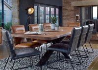 Bahama 200cm Holburn Dining Table & 6 Cooper Dining Chairs....SPECIAL OFFER