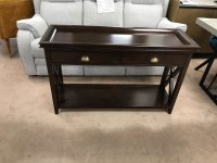 OXFORD CONSOLE TABLE IN MAHOGANY