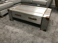 TRAVEL TRUNK COFFEE TABLE