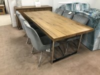 ALANDO DINING TABLE AND 6 DINING CHAIRS