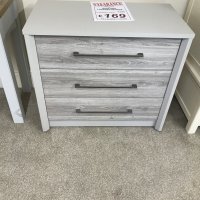 BURFORD 3 DRAWER CHEST OF DRAWERS