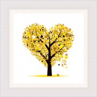 Love Tree Yellow