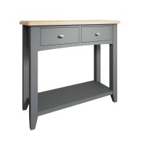 GRASSMERE GREY CONSOLE TABLE