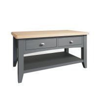 GRASSMERE GREY LARGE COFFEE TABLE WITH DRAWERS