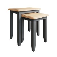 GRASSMERE GREY NEST OF 2 TABLES