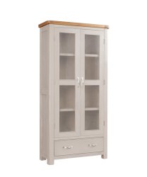 Dundee Oban Painted Display Cabinet with Glass Door