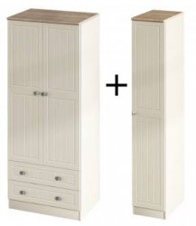 Welcome Vienna Triple 2 Drawer Robe
