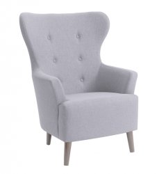 Girona Wing Back Fixed Cushion Armchair