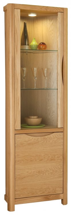 Helsinki Corner Display Cabinet