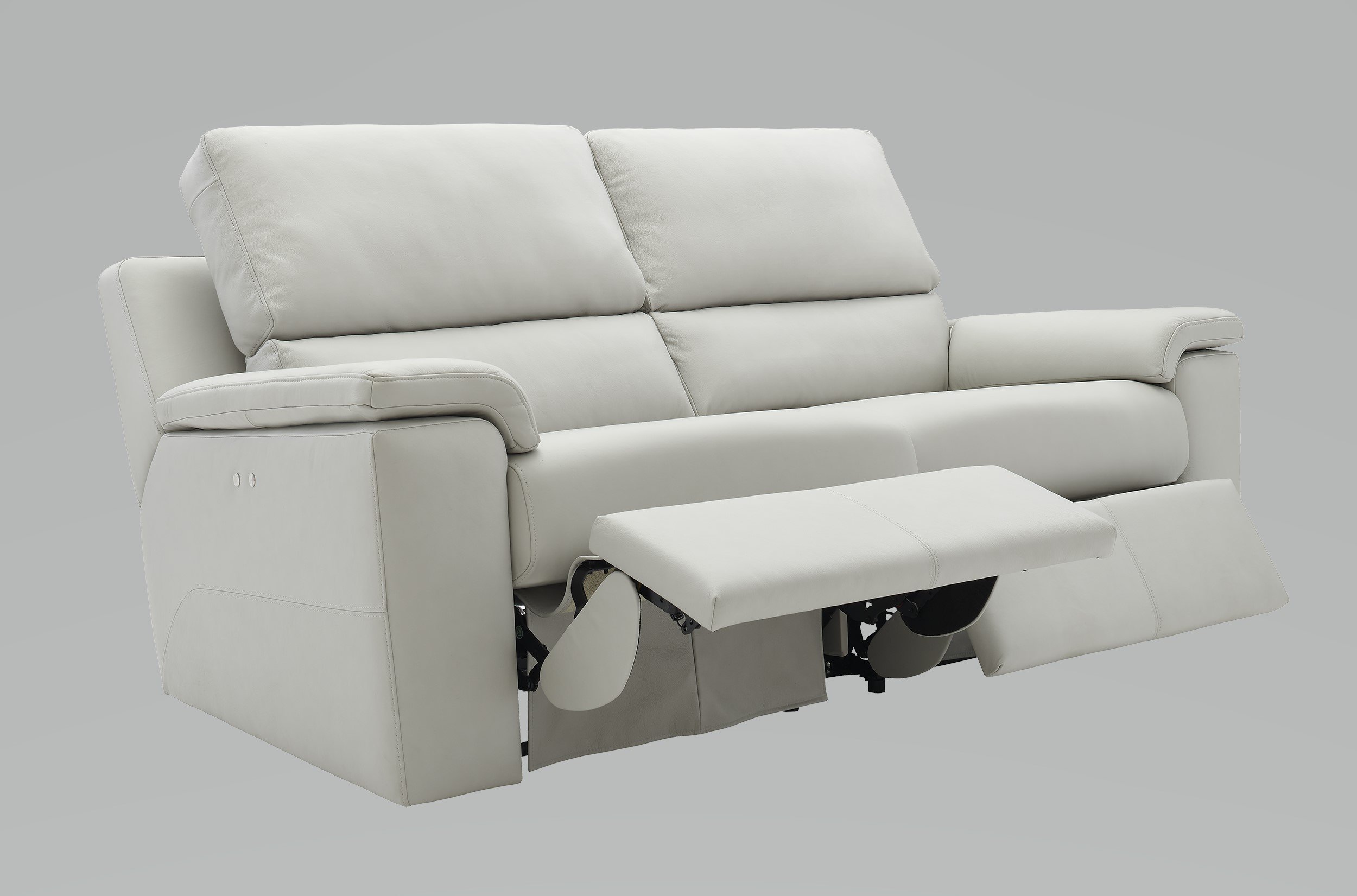 3 seater recliner leather sofa singapore