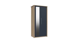 Castleton 2 Door Wardrobe with Mirror