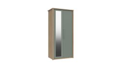 Castleton 2 Door Wardrobe with Mirror