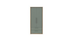 Castleton 2 Door Combi Wardrobe
