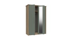 Castleton 3 Door Bifold Wardrobe with Mirror